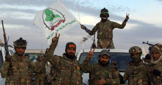 مدفعية الحشد الشعبى تقصف مواقع لـ"داعش" شمالى العراق