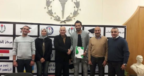 سموحة يُجدد عقد "أبو جبل" لمدة موسمين