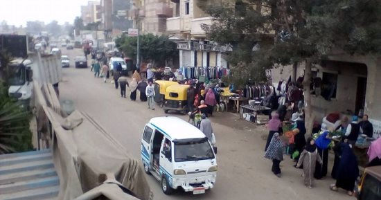 إزالة 60 حالة إشغال طريق بفوه كفر الشيخ و أقفاص سمكية من نهر النيل