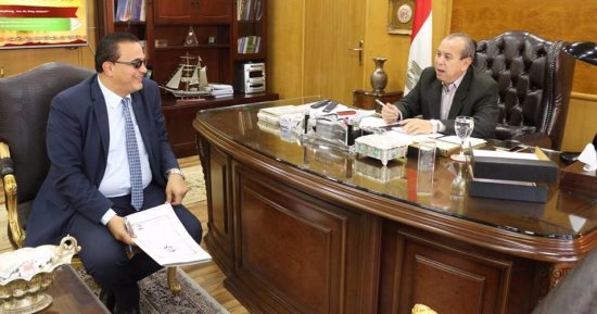 محافظ دمياط يبحث دعم المنظومة الطبية وتجهيز مستشفى فارسكور المركزي