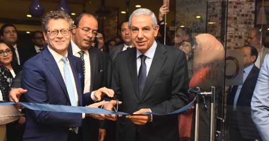 وزير التجارة والصناعة يفتتح مركز الإبداع لرواد الأعمال والمبتكرين بكريتيف ايجيبت