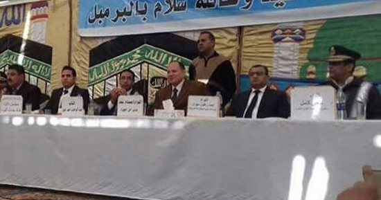 مدير أمن الجيزة ينهى خلافا بين عائلتين فى جلسة صلح بأطفيح