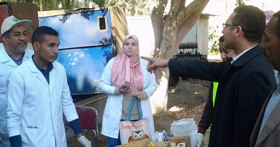 بحوث الصحراء ينظم قافلة بيطرية مجانية بواحة سيوة بمطروح