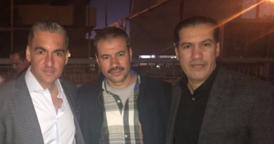 صور..  سيف زاهر يدعم الأيوبى قبل إنتخابات الترسانة 