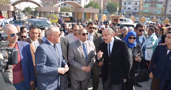 صور .. محافظ الإسماعيلية يستقبل وفدا من محافظة السويس والمجلس القومى للمرأة