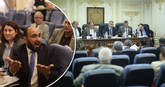 جلسة عاصفة فى "صحة البرلمان" تحسم 39 مادة بقانون التأمين الصحى.. خلافات حادة بسبب إنشاء الصيدليات الحكومية.. ونواب لوزير الصحة: "بلاش تصفية حسابات".. والمستشفيات الجامعية تثير أزمة.. وتأجيل مصادر التمويل أسبوعا
