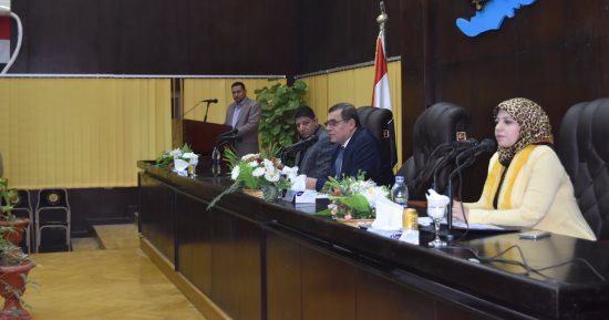  محافظ الفيوم يشهد حفل تدشين مجلس شباب المحافظة