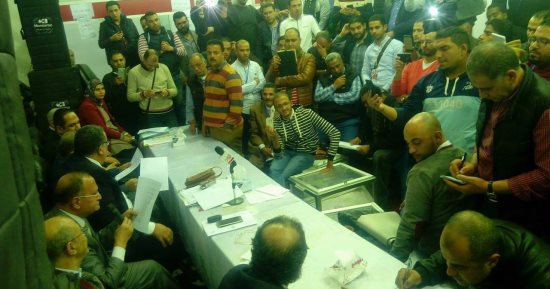  مصطفى السامولى رئيسا لنادى بلدية المحلة وشماريخ احتفالا بنجاح قائمة الشامى 