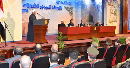 وزير الأوقاف: دعاة مصر يفوضون الرئيس السيسى من جديد لمواجهة الإرهاب (صور)