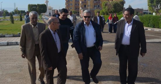رئيس الشركة القابضة لمياه الشرب يزور قنا لمناقشة المشروعات الجارى تنفيذها