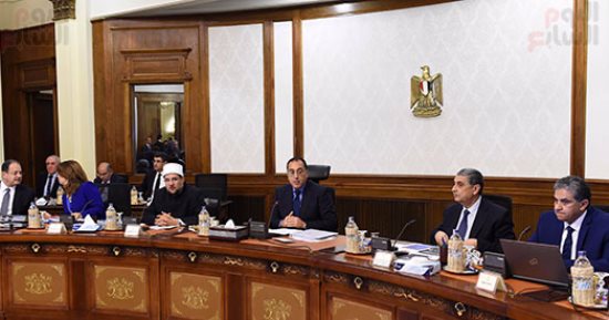  الحكومة تعقد اجتماعها الأسبوعى برئاسة مصطفى مدبولى القائم بأعمال رئيس الوزراء