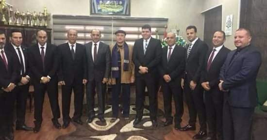 صور.. أول اجتماع لمجلس إدارة المصرى الجديد
