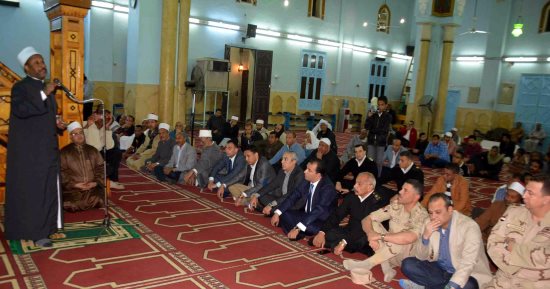 محافظ الأقصر يشهد الاحتفال بالمولد النبوى الشريف