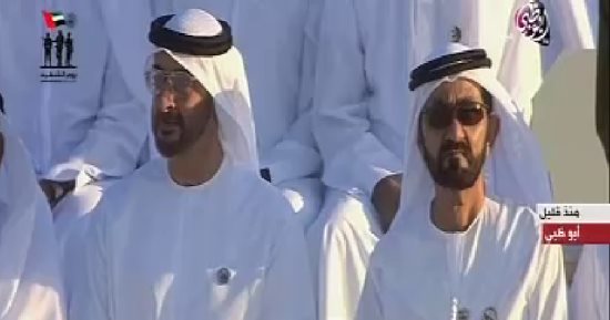 حاكم دبى وولى عهد أبو ظبى يحضران احتفال ذكرى يوم الشهيد