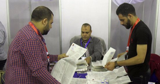 انتخابات الأهلى.. اللجنة رقم 1.. 54 صوتا صحيحا و7 أصوات باطلة