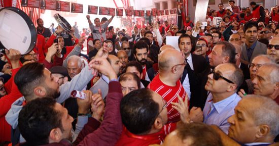 فريق طبى وإسعاف وكراسى متحركة فى انتخابات الأهلي