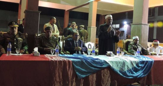 صور.. مدير أمن كفر الشيخ يحتفل بذكرى المولد النبوى مع قوات الأمن