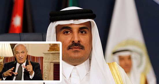 الإخوان وقطر يؤيدون شفيق.. الدوحة تصطاد فى الماء العكر.. لجان تميم الإلكترونية تروج لشائعات منعه من السفر وتهاجم أبو ظبى.. المرشح السابق يظهر على "الجزيرة" التى طالما هاجمها.. والإمارت: إذا أكرمت اللئيم تمرد