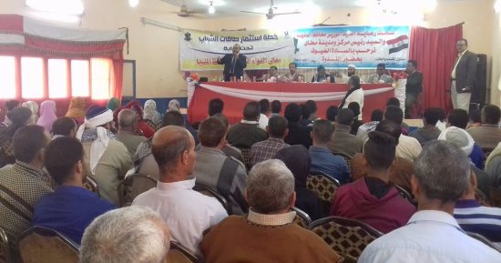 صور .. حملة معا ضد الأدمان تنظم 30 لقاء جماهيرى بمراكز وقرى المنيا