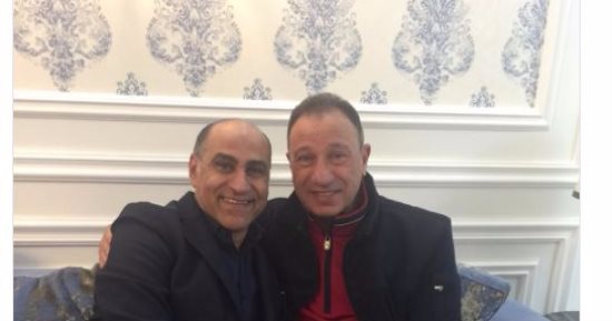 خالد بيومى ينشر صورة مع الخطيب بعد فوز الأخير برئاسة الأهلى