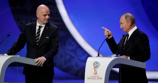 كأس العالم 2018.. بوتين يعد فيفا بالسيطرة على الألتراس قبل المونديال