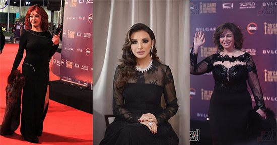 ختامه مسك.. ناقد موضة يحلل أجمل الإطلالات فى ختام مهرجان القاهرة السينمائى.. نبيلة عبيد مخضرمة أمام الكاميرات.. وفستان أمينة خليل يخطف الأنظار.. وهنا شيحة بموديل يعود للقرن الـ18.. وإلهام شاهين متألقة كالعادة
