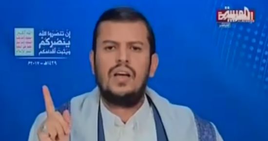 قائد ميليشيا الحوثى ينهار ويناشد حزب المؤتمر بالتعقل ويصف صالح بالزعيم