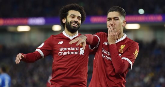 محمد صلاح يتحدى إيفرتون مع ليفربول فى ديربى الميرسيسايد