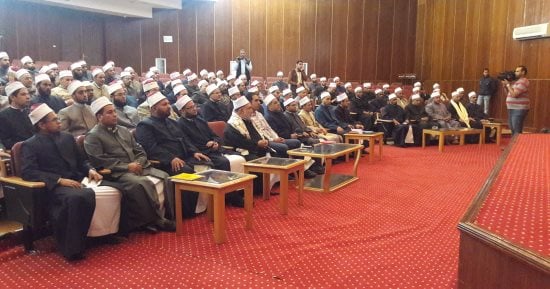 أئمة أوقاف البحر الأحمر يرسلون برقية تأييد للسيسي ويطالبونه بالترشح للرئاسة