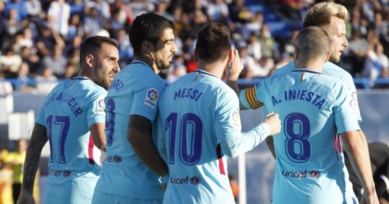 أخبار برشلونة اليوم عن تفوق البارسا فى مواجهات الظهيرة بالليجا