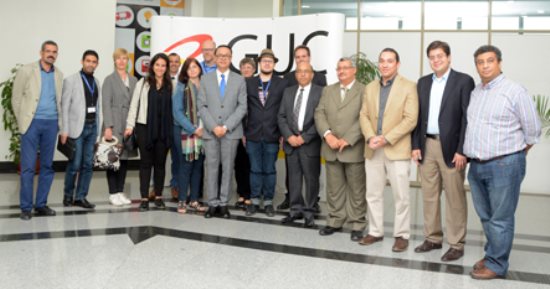 الجامعة الألمانية تستقبل وفدا من أعضاء التدريس الألمان