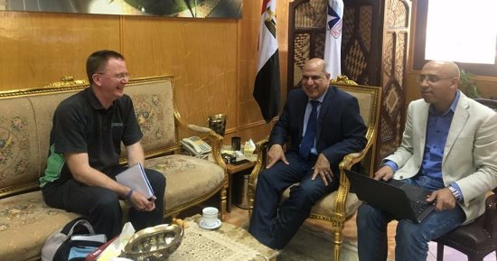 تعاون بين جامعة كفر الشيخ وجامعة اسكتلندية فى مجال المزارع السمكية