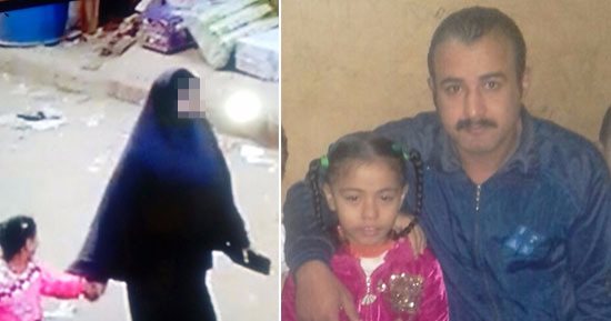 صور.. ريا وسكينة فى الطالبية.. سيدتان تخطفان طفلة 6 سنوات لسرقة قرطها الذهبى.. وكاميرات المراقبة تفضحهما.. ووالد الطفلة: أطالب بسرعة تحديد هويتهما منعا لتكرار جرائمهما.. والأمن يكثف جهوده لضبطهما