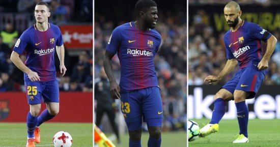 برشلونة يعيش حالة رعب بسبب الدفاع قبل الكلاسيكو