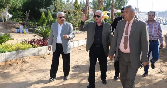 محافظ جنوب سيناء يتفقد تطوير المشاية ومتحف النباتات بشارع السلام