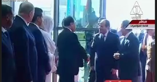 السيسى يفتتح فعاليات معرض القاهرة الدولى للاتصالات وتكنولوجيا المعلومات