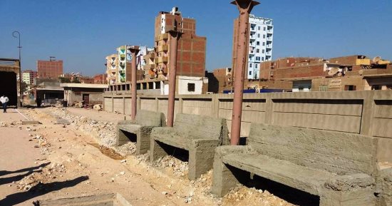 صور.. محافظ سوهاج: تطوير المزلقان البحرى بالسكة الحديد بالمنشاة