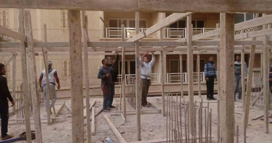 محافظ الإسكندرية يكرر إزالة 6 عقارات مخالفة بحى شرق