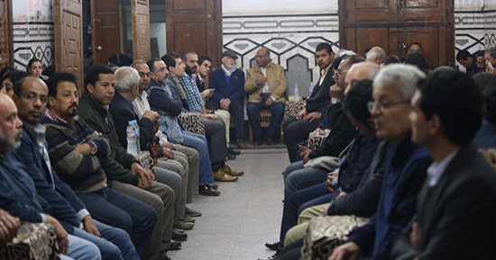 مثقفو مصر فى عزاء الكاتب الكبير الراحل مكاوى سعيد