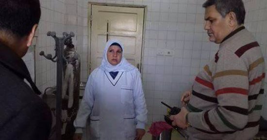 رئيس مدينة مغاغة بالمنيا يتابع الخدمات العامة بقرية عباد شارونة