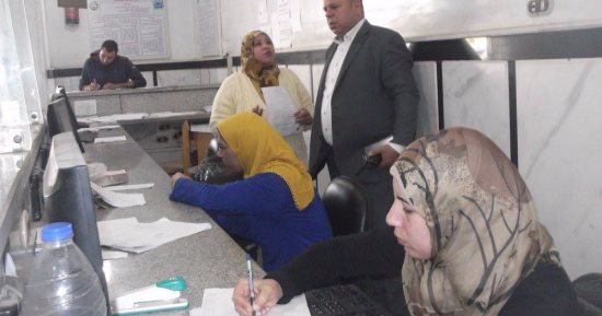 صور.. مساعد محافظ كفر الشيخ يتابع مركز التطوير التكنولوجى لخدمات الجماهير