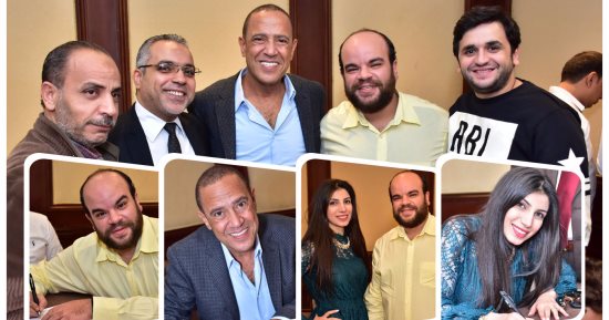 عقد قران محمد عبد الرحمن نجم مسرح مصر بحضور أشرف عبد الباقى