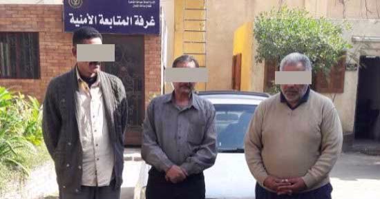 القبض على سائقين وحداد أثناء التنقيب عن الآثار بمنطقة رملة بولاق