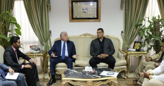 خالد فودة يوافق على انشاء مقر لنادى جنوب سيناء ويحدد موعد افتتاحه