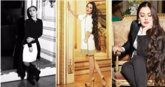 بأزياء شريهان تعكس أناقتها وبساطتها بين اللونين الأبيض والأسود