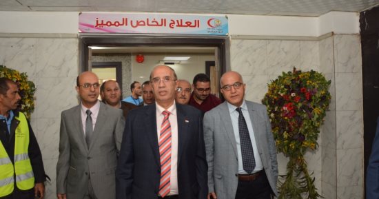 صور.. افتتاح جناح جديد للعلاج الخاص المميز بمستشفى أسيوط الجامعى