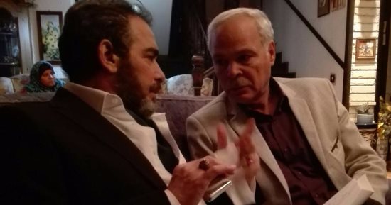 صور.. أحمد عبد العزيز يبدأ تصوير دوره بـ"الأب الروحى 2"
