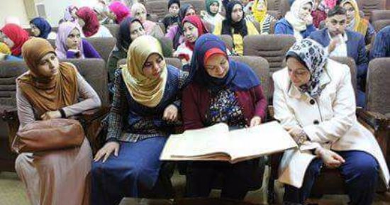 دار الكتب تستقبل وفدا من طلبة الوثائق والمعلومات بجامعة الفيوم 