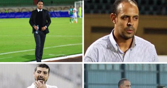 4 مدربين يرفعون شعار "لا للبطالة" فى الدورى المصرى