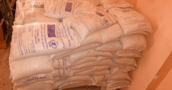 صور.. "صحة أسوان" تعدم 3250 كيلو أرز ومكرونة مغشوشة تم ضبطها بالأسواق